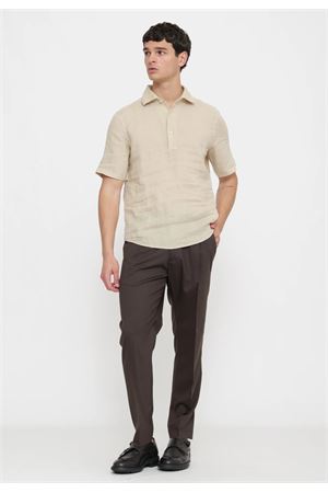 Raphael Polo Polo Shirt  M/L Lino MC2 SAINT BARTH | Polo | RPE000101139L